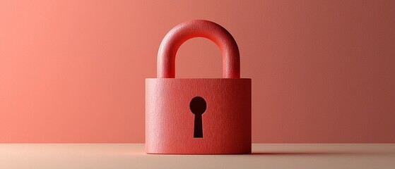 Your Digital Security with a Papercut Illustration of a Two-Factor Authentication Padlock Design