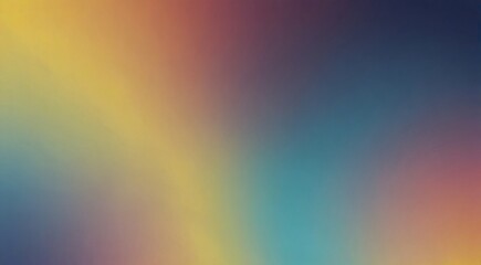 Obraz premium Vibrant rainbow gradient background with soft light leaks, colorful abstract blur texture, smooth multi-color spectrum backdrop for modern graphic design