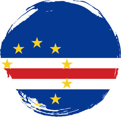 Grunge Brush Circular On  Cape Verde