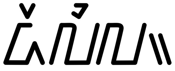  Illustration vector graphic of the name Delilah, Sundanese script. Great for printing on your personal items