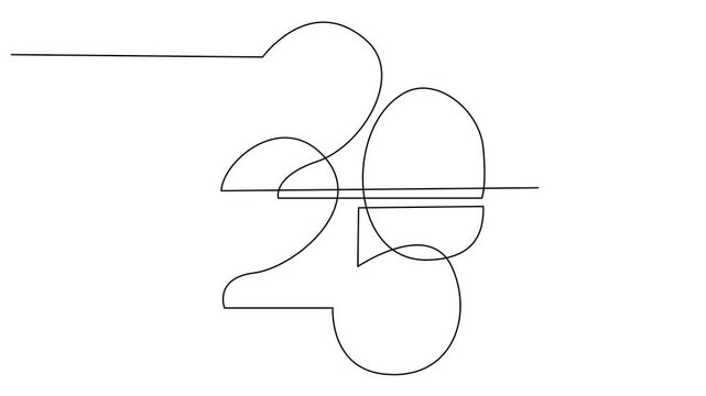 2025 letter single line
