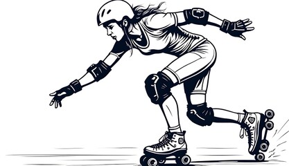 Obraz premium hockey player in action