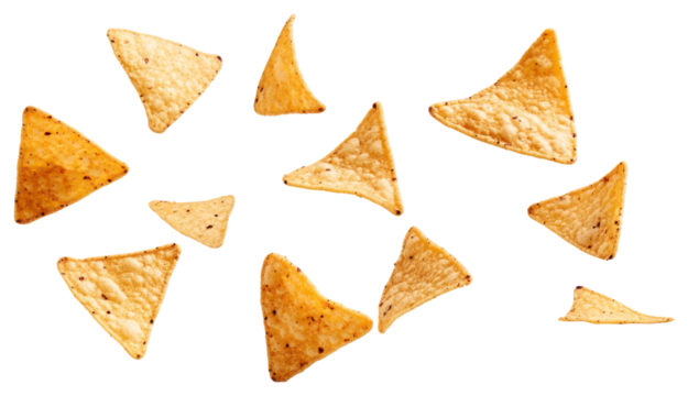 PNG Rtriangle tortilla chip background floating isolated.