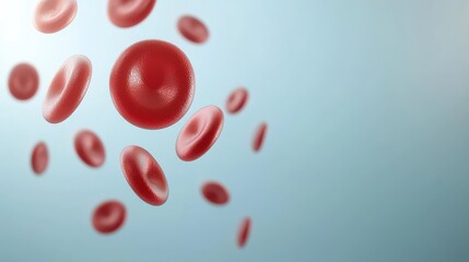 A healthcare nanobots revolutionize cell repair floating in the bloodstream