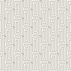 Seamless geometric abstract pattern with a modern line style