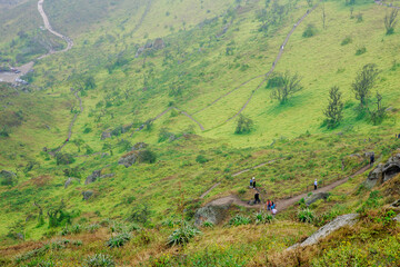 Lomas de Lachay, a National Reserve near Lima, ideal for exploring trails, observing wildlife and enjoying nature and outdoor walks.