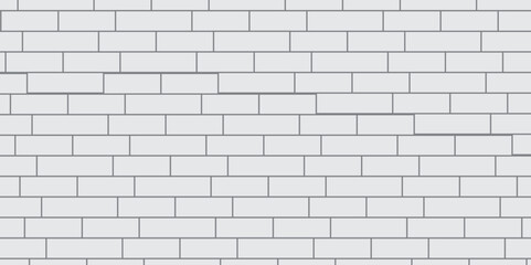 White brick wall background