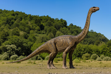 Dinosaure sauropode du genre Brontosaure