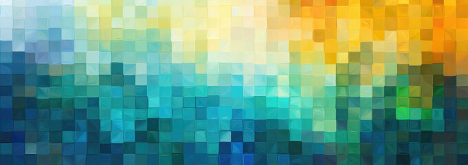 Abstract Colorful Mosaic Background Design