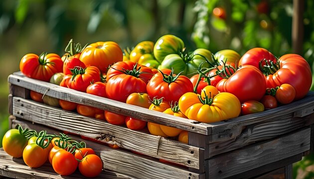 Harvesting vibrant tomatoes a guide to selecting fresh produce from your garden for delicious meals