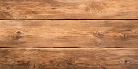 Fototapeta premium Rustic wooden background with slightly aged look, showcasing natural grain and texture. Perfect for design projects or as backdrop