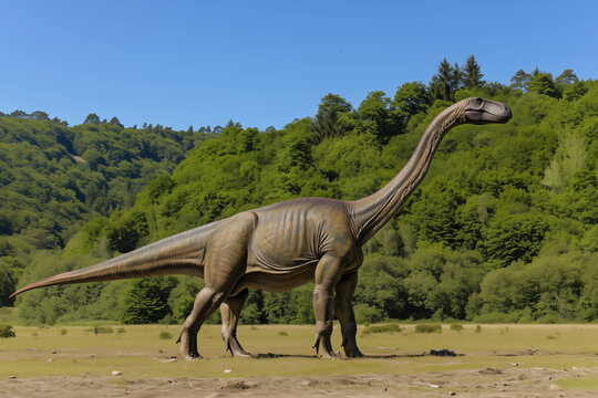 Un dinosaure sauropode du genre Camarasaurus