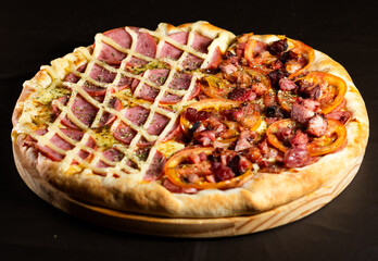 pizza, cheese, pepperoni, Italian, food, slice, fresh, gourmet, delicious, traditional, crust, topping, tomato, mozzarella, basil, herbs, baked, cuisine, restaurant, homemade, cheesy, crispy, savory, 