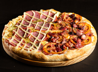 pizza, cheese, pepperoni, Italian, food, slice, fresh, gourmet, delicious, traditional, crust, topping, tomato, mozzarella, basil, herbs, baked, cuisine, restaurant, homemade, cheesy, crispy, savory, 