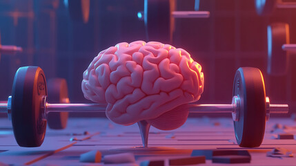 an illustration of brain sport for education purpose