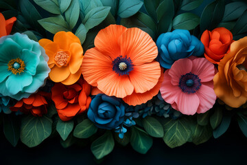 Explore the vibrant beauty of handmade paper flowers for stunning decor and creative crafting ideas