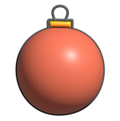 Obraz premium Christmas ball