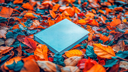 Empty White Objects Mockups with Fall - Autumn Environment - Logo and Graphics Placement