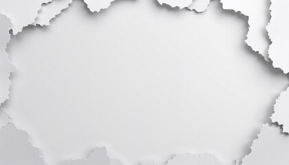 Obraz premium Torn paper background with central blank space