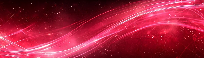 Swirling Abstract Background with Red Hues