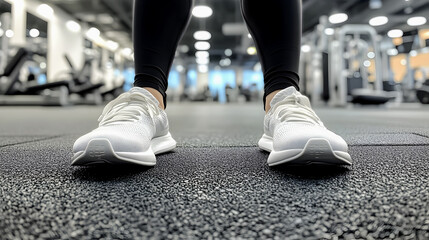 Fototapeta premium Joggers and pedestrians share the vibrant city street, their feet pounding the pavement in pursuit of fitness and leisure