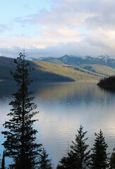 Mountain Lake at Dusk