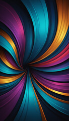 Swirling colors and metallic textures add depth to this abstract gaming background.