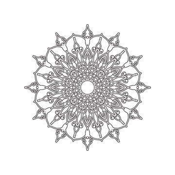 Mandalas for coloring book.