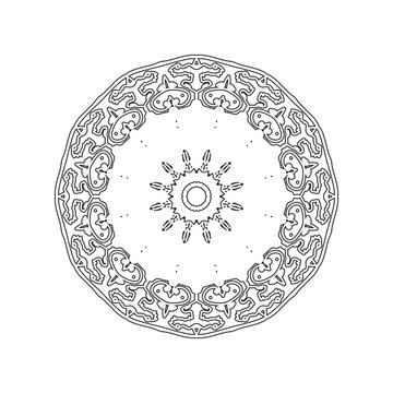 Mandalas for coloring book.