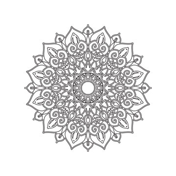 Mandalas for coloring book.