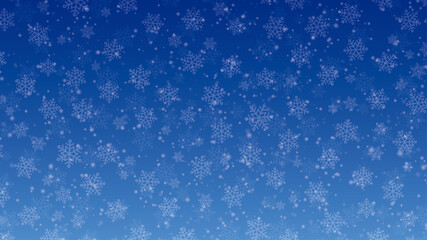 雪　背景　青　グラデーション