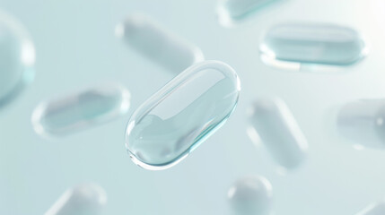 close up of pill