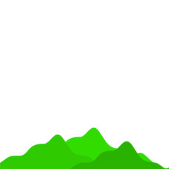 Obraz premium Green Mountains