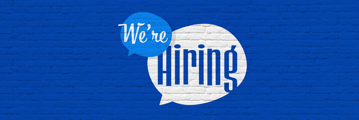 We are hiring