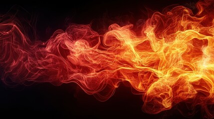 Bitcoin ignites with intense red flames capturing the essence of financial revolution