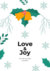 Festive Christmas with Decorative Elements