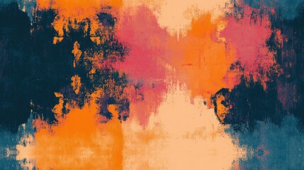 Fototapeta premium Seamless abstract grunge pattern featuring textured artistic elements ideal for wallpaper and interior design projects