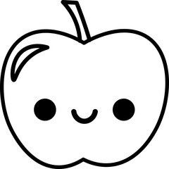 Cute Food and Drink Icon Collection