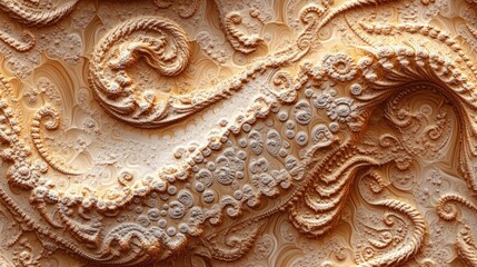 Seamless 2D fractal pattern created with love ideal for wide print print on demand or desktop wallpaper