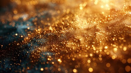 Obraz premium An elegant gold marble texture background with veining details