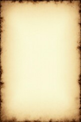 Vintage Paper Texture Background with Gradual Border Fade for Design and Art Projects