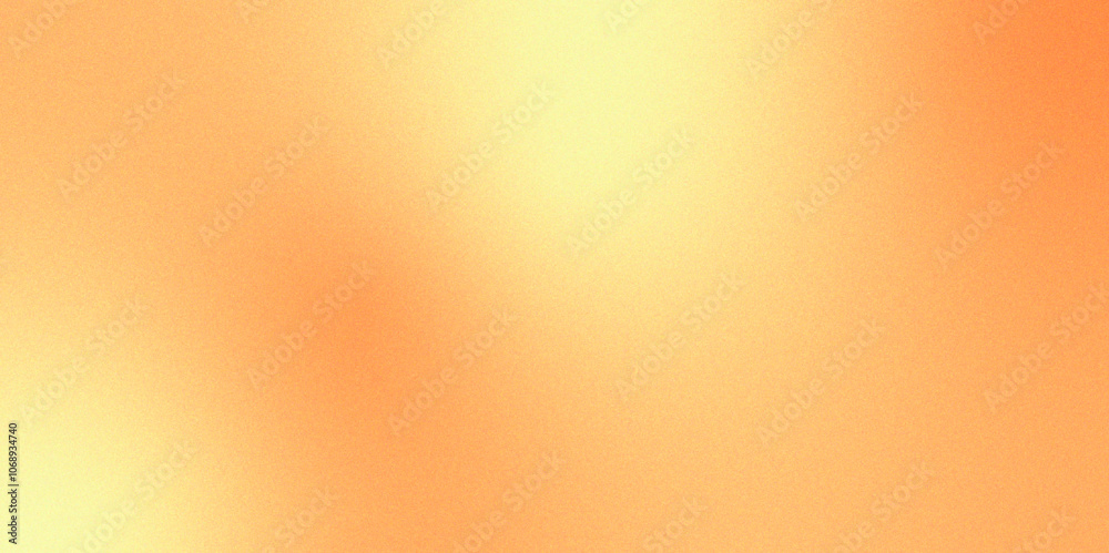 Aufkleber yellow grainy noisy texture vector format background. abstract background colorful blurred gradient foil shimmer rough texture. Gradient Textured Paper and Canvas Pattern for Artful Wallpaper design.