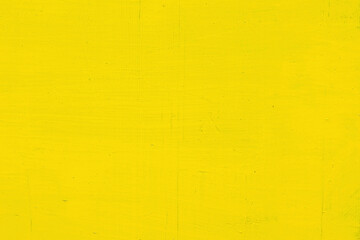 Abstract background, wooden surface painted with yellow paint