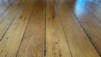 Antique wood floor