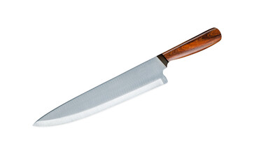 illustration of a kitchen knife for cutting and slicing