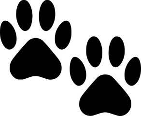 Realistic Cat Footprint Graphic for Posters and Ads