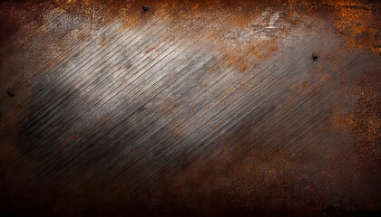 Grunge rusty metal background