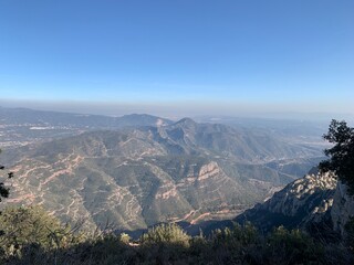 view from the top of mountain