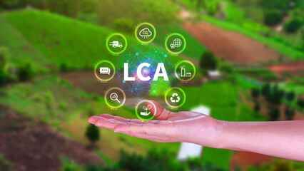 LCA, Life cycle assessment concept, ISO LCA standard aims to limit climate change, Methodology for...