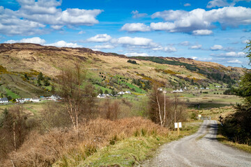 The beautiful landscape at Meenahalla, Glenties, Republic of Ireland